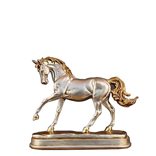 better us Chinese Feng Shui Horse Statue Sculpture Home Office Decoration Tabletop Decor Ornaments for Wealth and Success Good Lucky Gifts