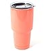Magnum Steel Tumbler (30 oz, Gloss Coral)