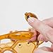 Bits and Pieces-LED Light-Up Novelty Christmas Glasses-Reindeer and Wreath-Party