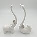 Niceful ANYA White Elephant Ring Holder