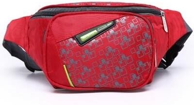 Outdoor Sports Hiking Mini Bag pack waist bag Waterproof Travel Belt Money Wallet Pouch Mobile Phone bag red Other