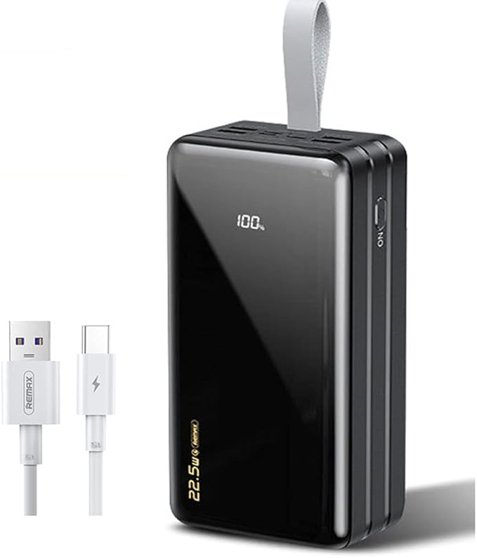 Power Bank 60000Mah Portable Powerbank, PD18W Portable Charger High