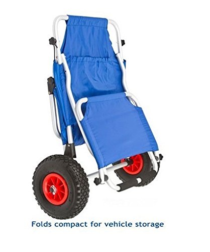Catalina Creations Folding Beach Chair and Beach Cart Combo