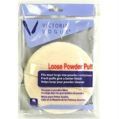 Victoria Vogue #429 Round Puff Loose Powder (6 Pack)