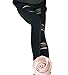 SUNNOW® Sexy Women Split the Skinny Jeggings Black Stretch Leggings Tights Leggings (Black), One Size