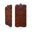Easting Adorable Button Shaped Ice/cake/chocolate/sugar Decorating Silicone Mini Cube Craft Fondant Mold Tray(send By Random Colour)