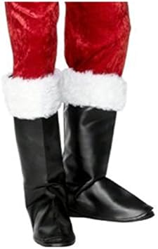 Party Diy Decorations Santa Boot Covers Single Boots Long Plush