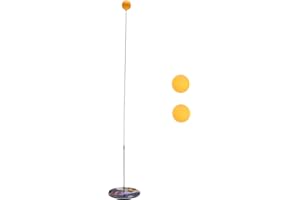 Holibanna Table Tennis Trainer Rebound Ball Tennis Practice Equipment Elastic Shafts Pong Training Device