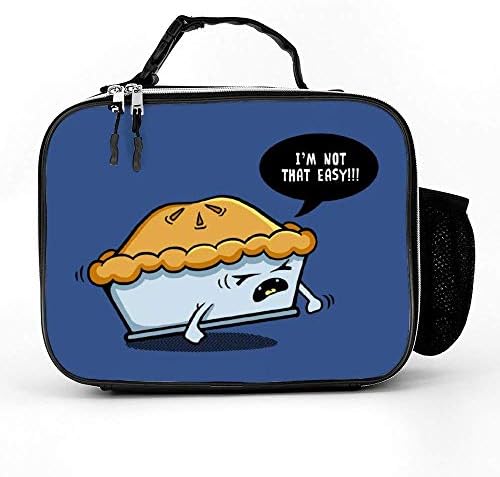Lunch Bag with Not That Easy Best Lunch Box For Adults｜Durable Thermal Lunch Cooler Pack with Strap for Boys Men Women Girls