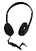 Small Size Disposable Headphone Covers, Black, Easily Stretches to Fit Over Headset earpieces