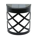 Solar Lights Outdoor,AADDON LED Wireless Waterproof Security Motion Sensor Powered Wall Light for Patio Deck Yard Garden Driveway Fence Stair Walkway Porch (1 Pack)