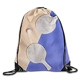 Ping Pong Printed Cute Drawstring Backpack Teen