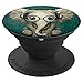 Funny Elephant Wearing Glasses and Headphones Pop Sockets - PopSockets Grip and Stand for Phones and Tablets