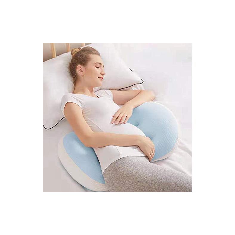 WYXunPlanet Pregnancy Pillow Maternity Side Sleeping Pillow Pregnancy for Pregnant Women,Support for Back Hips Legs…