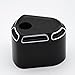Amazicha Black Deep Cut Ignition Switch Cover for Harley Electra Street Glide 2006-2013