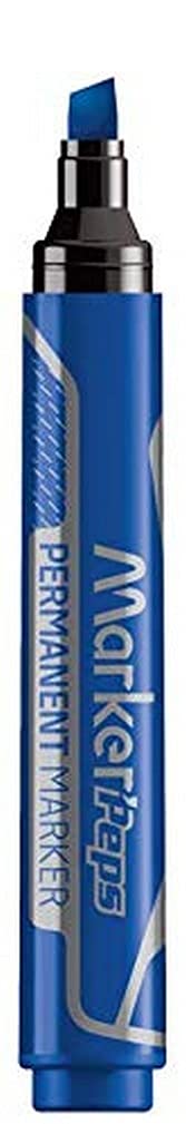 PERMANENT MARKER JUMBO HINGED POINT BLUE BOX OF 12 PCS MAPED 733530