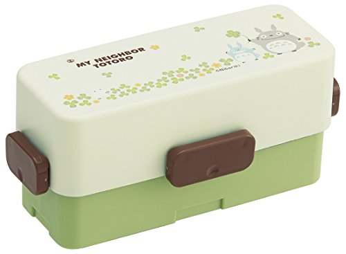 Skater My Neighbor Totoro 4 Lock 2 Stacks Lunch Box (Clover Pattern) HJZW6