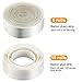 1000 Pieces Balloon Glue Point 96 ft Balloon Tape Strip Balloon Decorating Strip Kit Balloon Arch Garland Decorating Strip Clear for Wedding Party Birthday Babyshower Decorations DIY (16 Pieces)