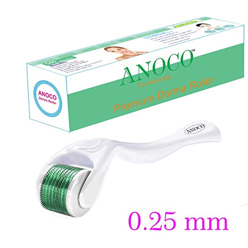 Premium Derma Roller with 540 Micro Needle Roller Titanium Derma Roller Kit Micro Roller Needling Roller Skin Care is for Beauty