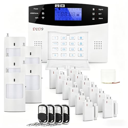 D1D9 24-Piece Home Security System