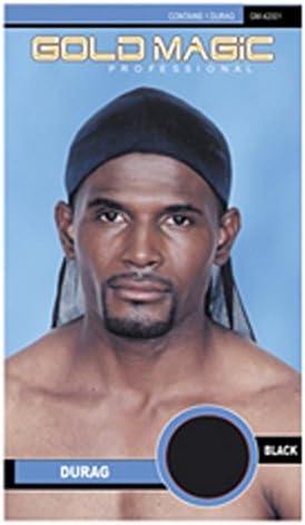 Gold Magic Durag - Black 80029