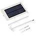 FAMI Solar Lights Outdoor,Wireless Solar Gutter Lights,Waterproof Security Lights with Dark Sensor Auto On/Off for Outdoor Wall,Back Yard,Fence,Front Door,Driveway,Garage(300LM 1 Pack)