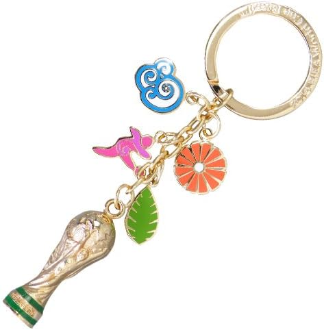 2014 World Cup Keyring Charms Brazil