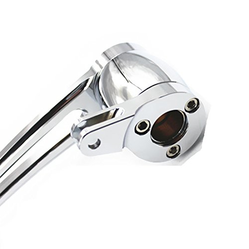 Chrome Deep Cut Brake Arm Kit Shift Lever W/Shifter Peg For Harley 1996-2013 Harley Touring Models Motorcycle