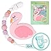 Pacifier Clips Flamingo Teether Binky Holder for Girls Sensory Toys Teething Pain Relief BPA Free Silicone Chewable Beads Newborn Toddler Best Baby Shower Gift (Flamingo)