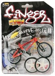SCASTOE Finger Bike Sets -Mini Bikes + Spare Tools -Best Gift for Christmas (Red)