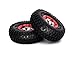 KELIWOW Wheel Rims and Tires for RC 1:12 On Road Car Pack of 2 PCS