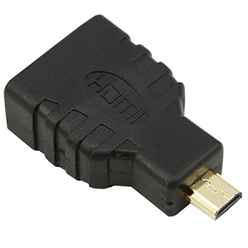 Micro HDMI to HDMI Cable Connector Adapter 1080p For Asus T100TA 10.1-inch 2-in-1 Convertable NetBook