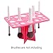 Docolor Air Dry Organizing Cosmetic Makeup Brush Tower Tree Holder Cleaner Tool(Pink)