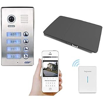 Amazon.com: GBF WiFi Doorbell Intercom for Multi-Unit