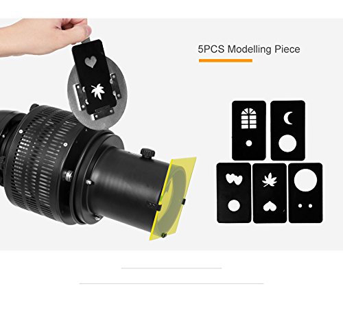 OPENCLOUD Bowens Mount Conical Optical Focalize Condenser Art Special Effects Shaped Beam Light CylinderLight Cylinder - Thumbnail 7