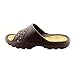 Kaiback Shower Shoes Men - Brown Waterproof Slide Sandals Rubber Non-Slip Bathroom College Dorm Indoor House Beach Shower Slippers (10/11)