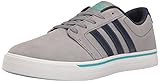 adidas NEO Men's Cloudfoam Super Skate Fashion Sneaker, Grey/Collegiate Navy/Energy Blue S, 11 M US