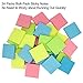 24 Pads Self-Stick Notes, 100 Sheets/Pad, Sticky Notes 3x3 inch with Assorted Colors, Post Notes for Study, Works, Daily Life