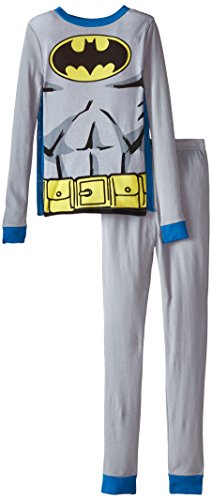 Batman Big Boys' Batman Cotton Sleepwear Set with Cape