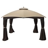 Garden Winds Replacement Canopy for Allen Roth 10x12 Gazebo - Standard 350 - Beige