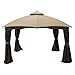 Garden Winds Replacement Canopy for Allen Roth 10x12 Gazebo - Standard 350 - Beige primary