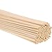 Hicarer 200 Pack Rattan Diffuser Sticks Wood Diffuser Sticks Refills Essential Oil Aroma Diffuser Replacement Sticks 24 cm/ 9.45 Inch