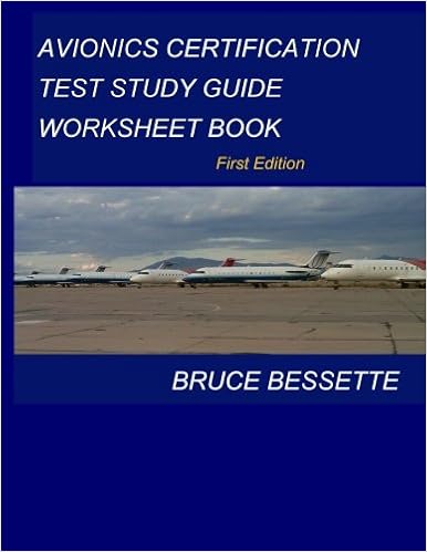 Avionics Certification Test Study Guide Worksheet Book Mr