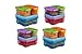 Rubbermaid LunchBlox Sandwich Kit, Food Storage Container, 4-Pack