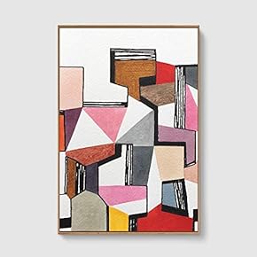 Framed Home Artwork Nordic Style for Living Room Bedroom