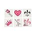 Paris Temporary Tattoos - 72 pcs primary