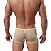 Binmer(TM)Men Underwear Sexy Boxer Briefs Breathable Fashion Underpants (L, Beige)