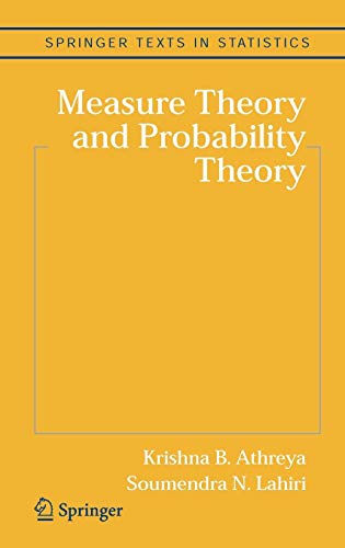 Measure Theory and Probability Theory (Springer Texts in Statistics)