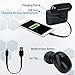 Bluetooth Earbud, Besinpo Smallest Bluetooth 5.0 Wireless Earbud Bluetooth Earpiece Invisible Earphone Car Headset 100 Hours Playing Time with 1450mAh Charging Box Enhanced Comfort - Single Earbud