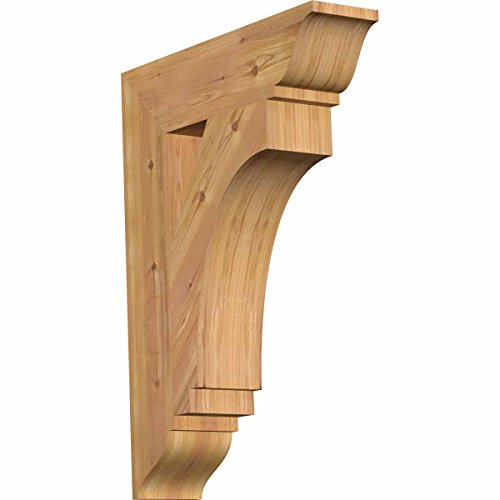 Ekena Millwork BKT06X24X32IMP01SWR Imperial Traditional Smooth Bracket, 5.5" Wi…